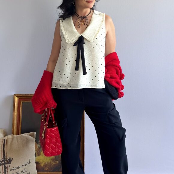 Vintage Peter Pan Collar Blouse | Sofie the Label - Picture 6 of 10